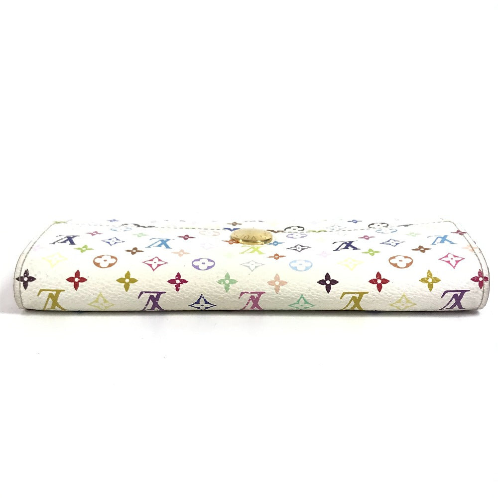 LOUIS VUITTON Long Wallet Purse M93744 Monogram multicolor canvas white Monogram multicolor Portefeuille Sarah Rich