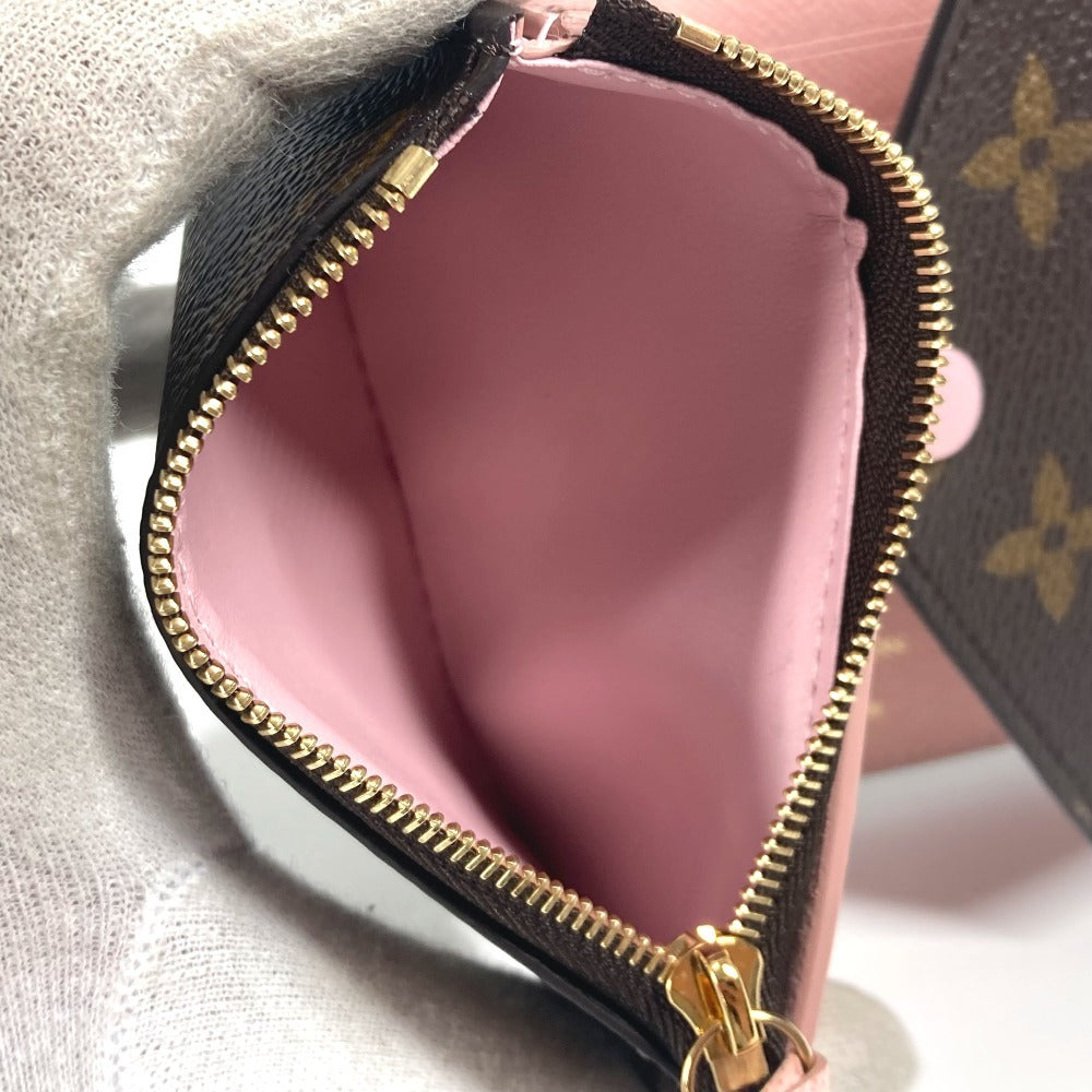 LOUIS VUITTON Trifold wallet M62360 Monogram canvas Brown Monogram Portefeuille Victorine