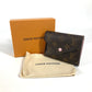 LOUIS VUITTON Trifold wallet M62360 Monogram canvas Brown Monogram Portefeuille Victorine