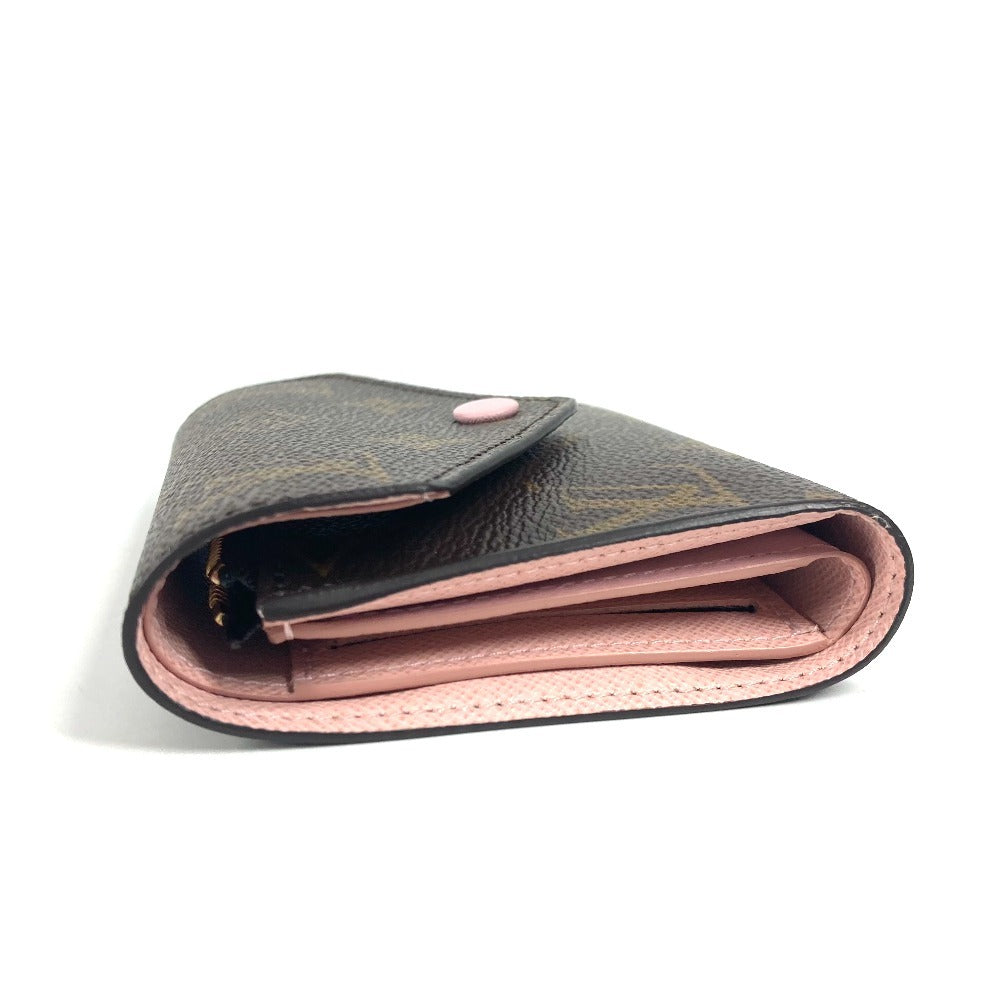 LOUIS VUITTON Trifold wallet M62360 Monogram canvas Brown Monogram Portefeuille Victorine