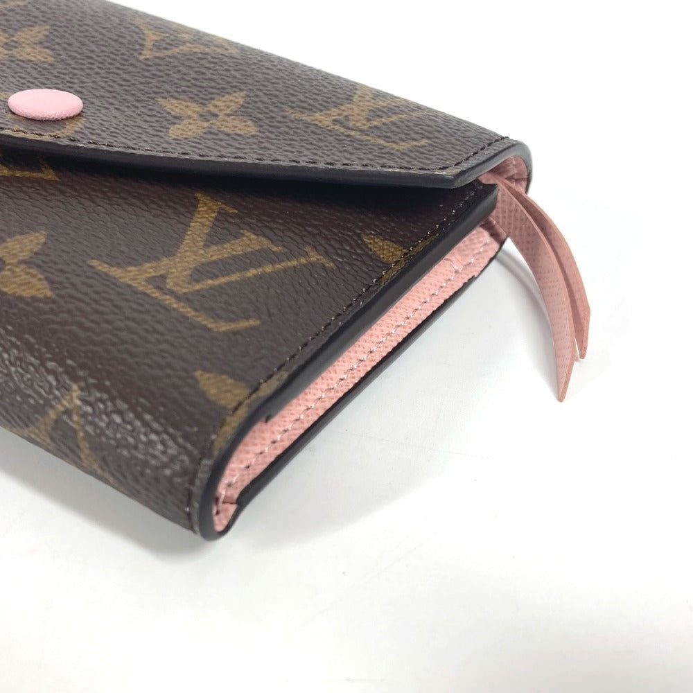 LOUIS VUITTON Trifold wallet M62360 Monogram canvas Brown Monogram Portefeuille Victorine