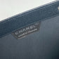 CHANEL Handbag Caviar skin black Metal handle CC COCO Mark logo