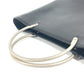 CHANEL Handbag Caviar skin black Metal handle CC COCO Mark logo