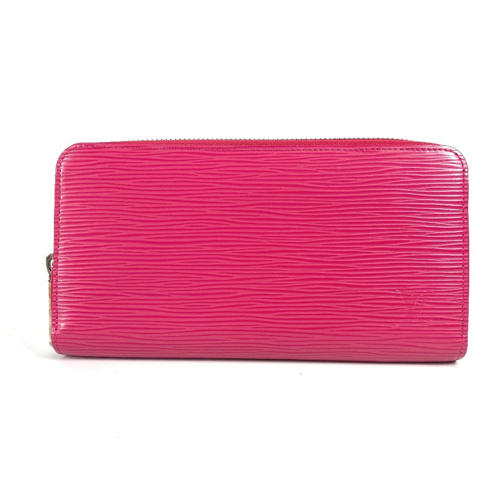LOUIS VUITTON Long Wallet Purse M62580 Epi Leather pink Epi Zippy wallet