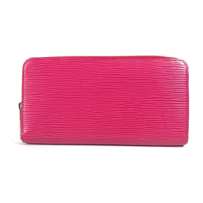 LOUIS VUITTON Long Wallet Purse M62580 Epi Leather pink Epi Zippy wallet