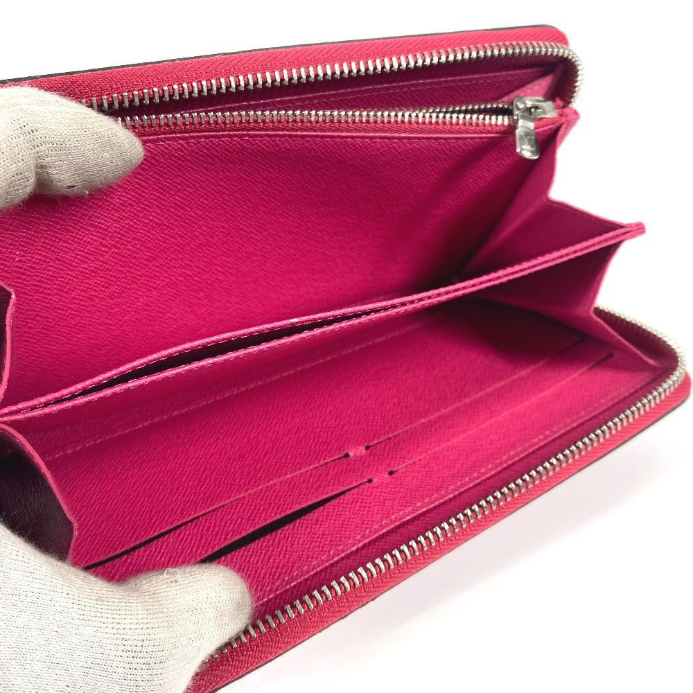 LOUIS VUITTON Long Wallet Purse M62580 Epi Leather pink Epi Zippy wallet
