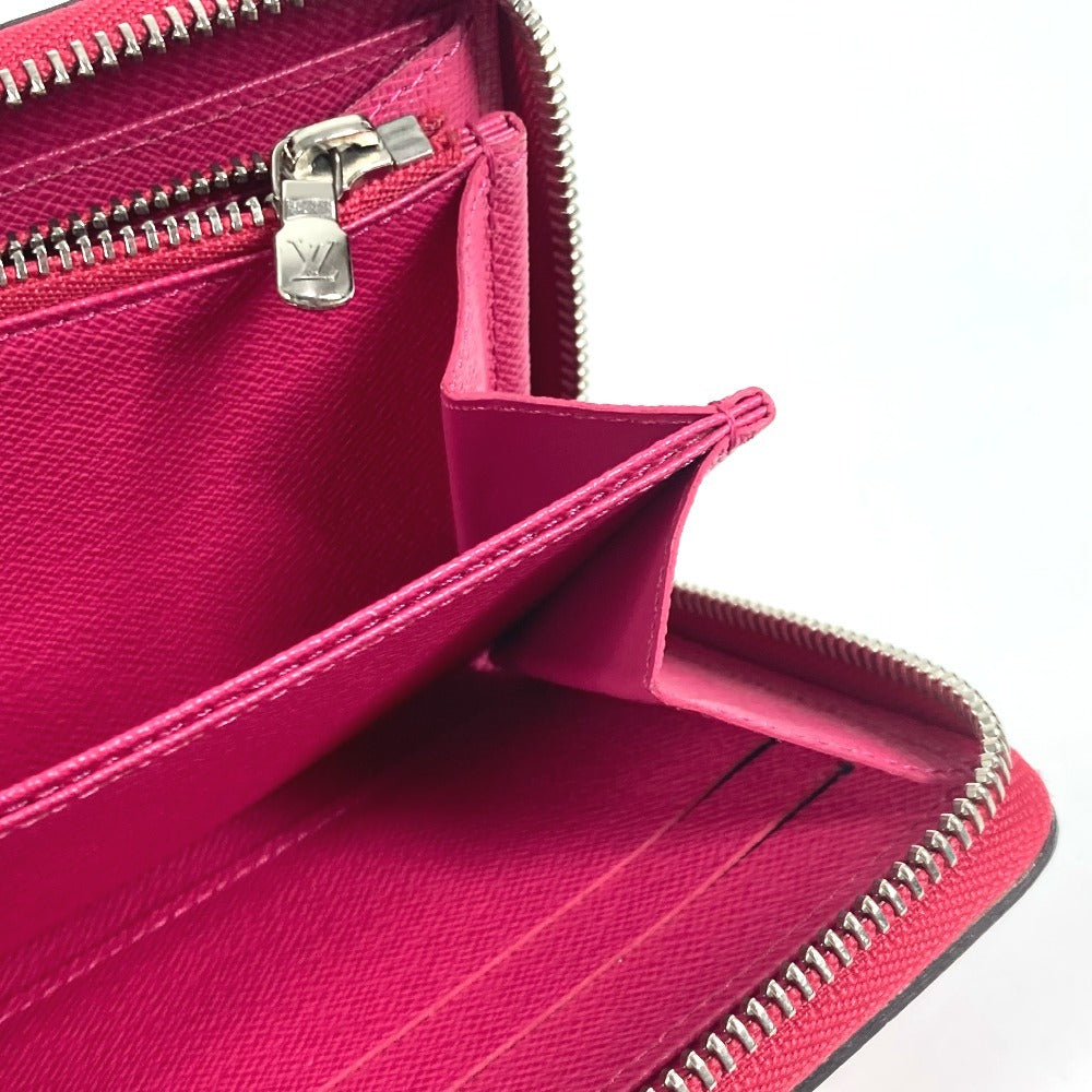LOUIS VUITTON Long Wallet Purse M62580 Epi Leather pink Epi Zippy wallet
