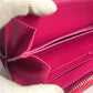 LOUIS VUITTON Long Wallet Purse M62580 Epi Leather pink Epi Zippy wallet