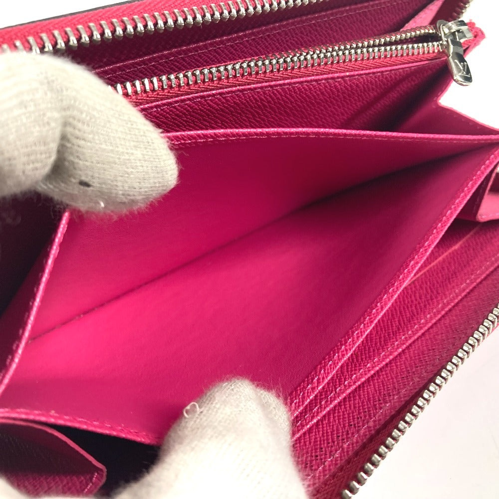LOUIS VUITTON Long Wallet Purse M62580 Epi Leather pink Epi Zippy wallet