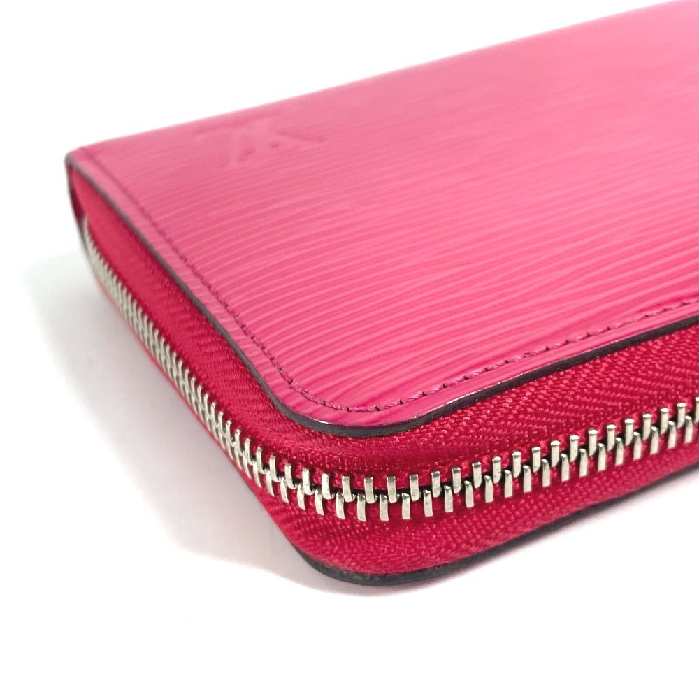 LOUIS VUITTON Long Wallet Purse M62580 Epi Leather pink Epi Zippy wallet