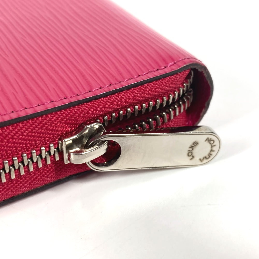 LOUIS VUITTON Long Wallet Purse M62580 Epi Leather pink Epi Zippy wallet