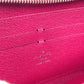 LOUIS VUITTON Long Wallet Purse M62580 Epi Leather pink Epi Zippy wallet