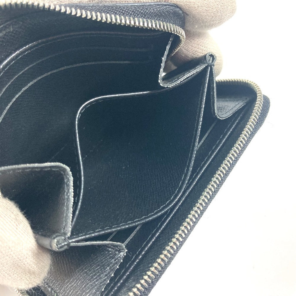 LOUIS VUITTON Coin case M60152 Epi Leather black Epi Zip around purse