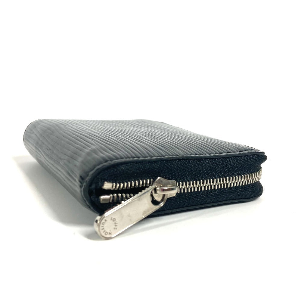 LOUIS VUITTON Coin case M60152 Epi Leather black Epi Zip around purse