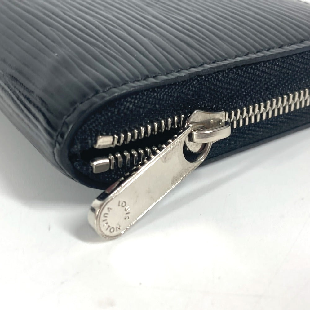 LOUIS VUITTON Coin case M60152 Epi Leather black Epi Zip around purse