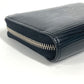 LOUIS VUITTON Coin case M60152 Epi Leather black Epi Zip around purse