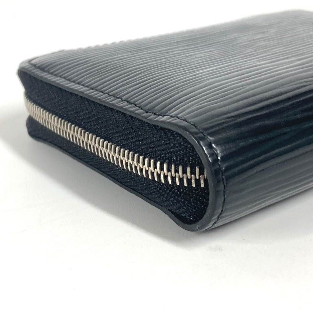 LOUIS VUITTON Coin case M60152 Epi Leather black Epi Zip around purse