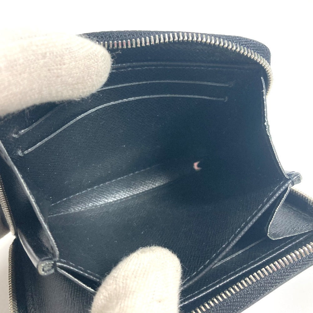 LOUIS VUITTON Coin case M60152 Epi Leather black Epi Zip around purse
