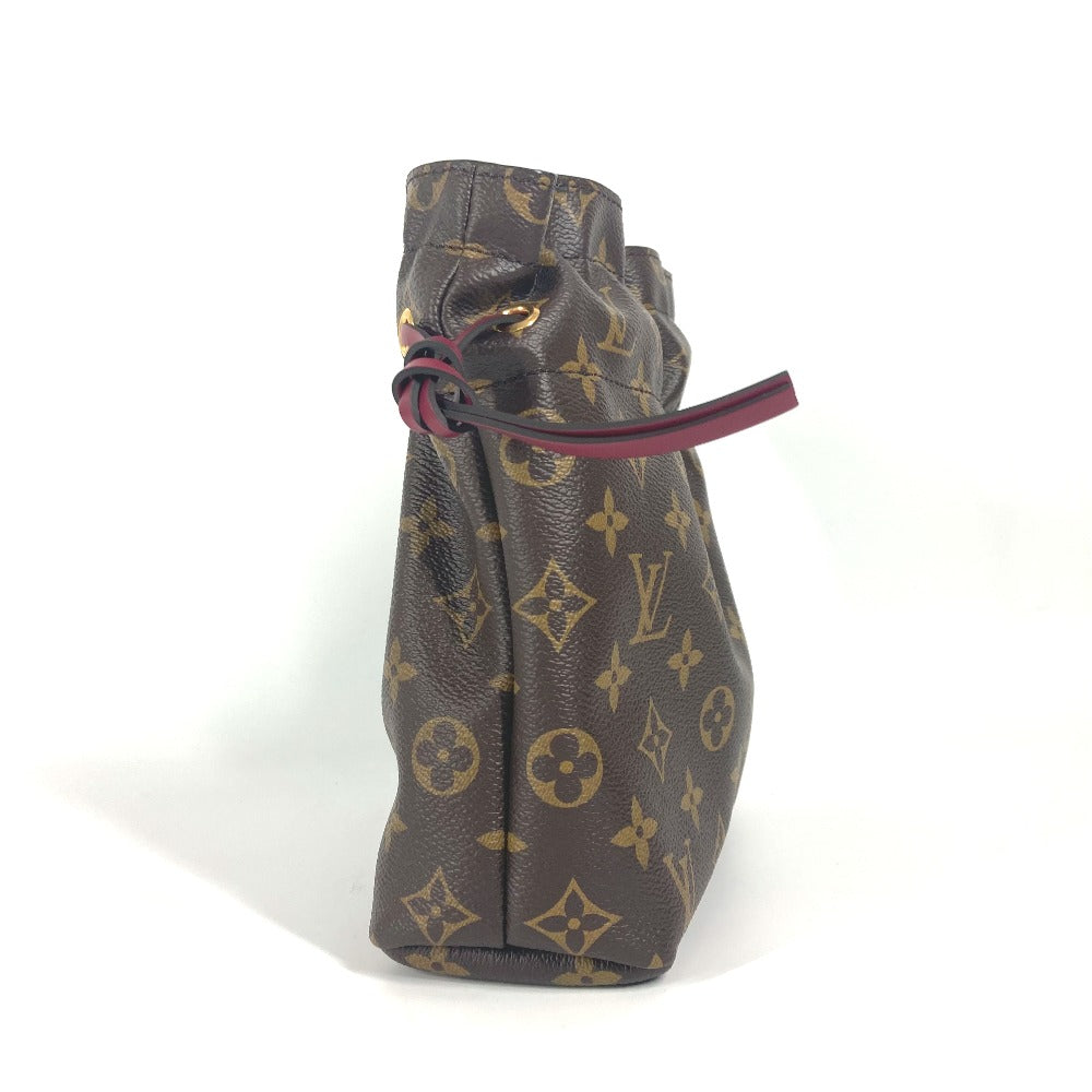 LOUIS VUITTON Pouch M43445 Monogram canvas Brown Monogram Drawstring Bag Posh Noe
