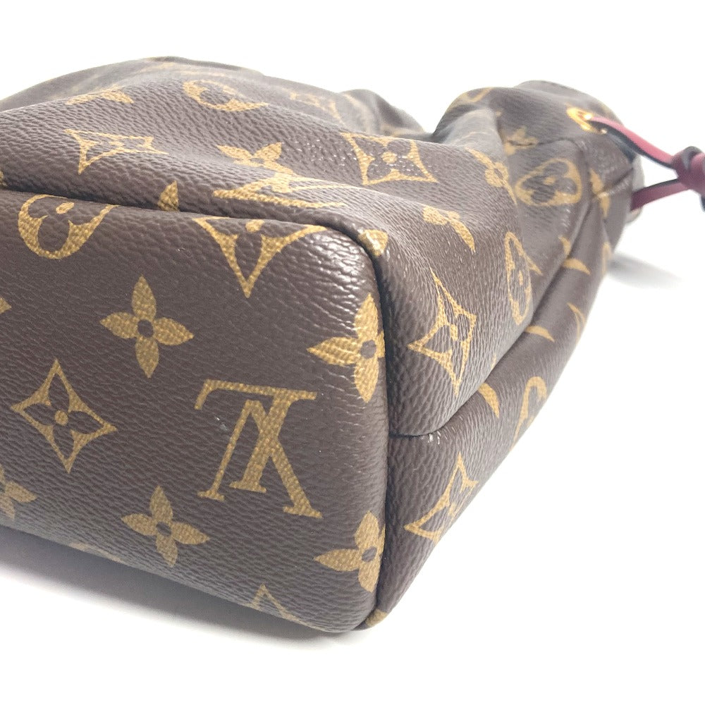 LOUIS VUITTON Pouch M43445 Monogram canvas Brown Monogram Drawstring Bag Posh Noe