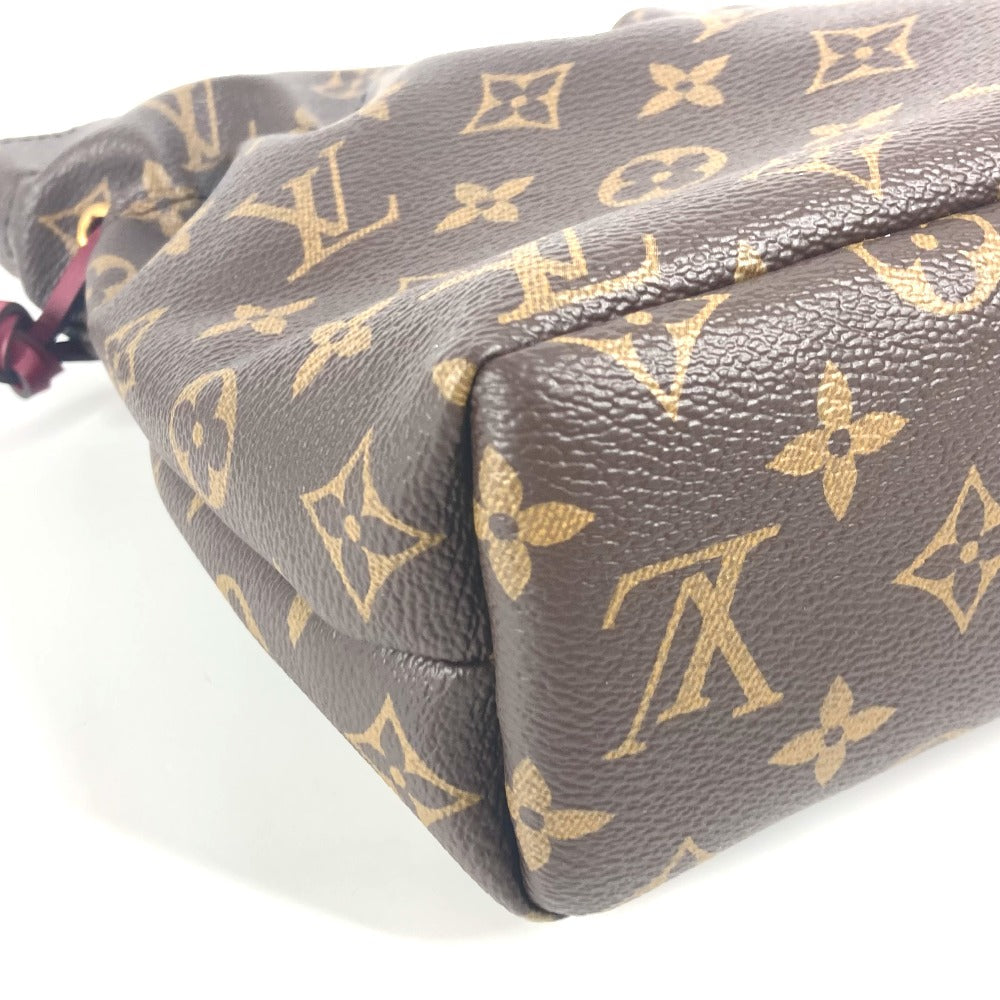 LOUIS VUITTON Pouch M43445 Monogram canvas Brown Monogram Drawstring Bag Posh Noe