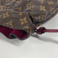 LOUIS VUITTON Pouch M43445 Monogram canvas Brown Monogram Drawstring Bag Posh Noe