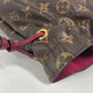 LOUIS VUITTON Pouch M43445 Monogram canvas Brown Monogram Drawstring Bag Posh Noe