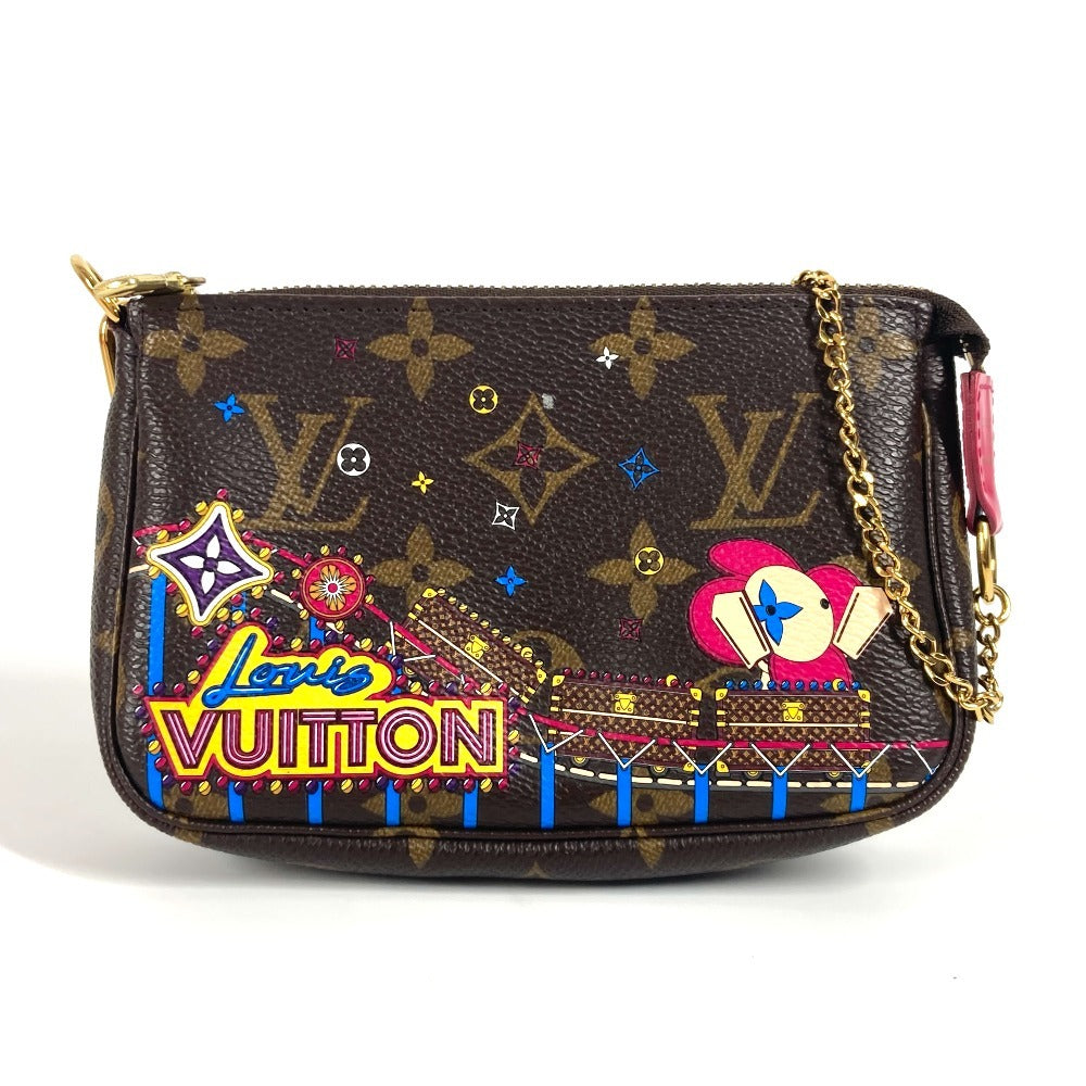 LOUIS VUITTON Handbag M69752 Monogram canvas Brown Monogram Vivienne Mini Pochette Accessoires