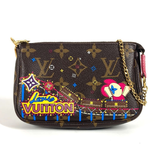 LOUIS VUITTON Handbag M69752 Monogram canvas Brown Monogram Vivienne Mini Pochette Accessoires