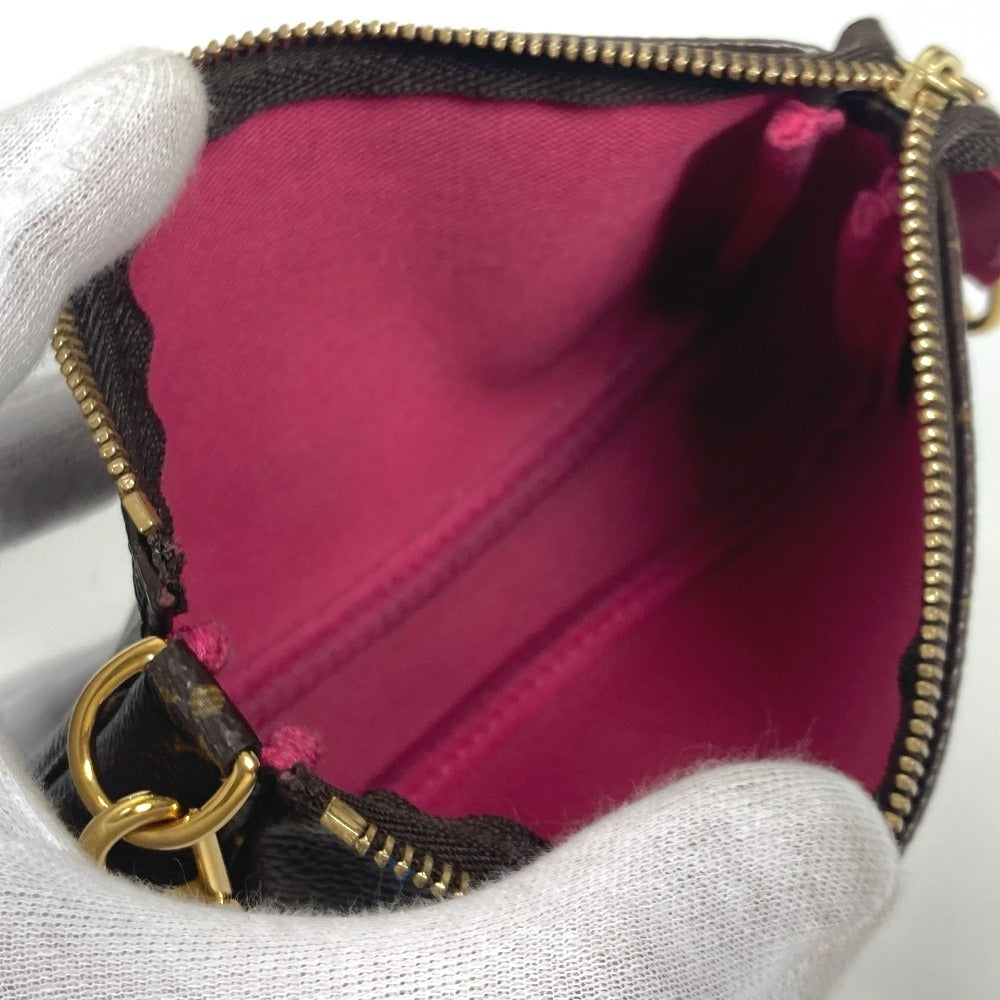 LOUIS VUITTON Handbag M69752 Monogram canvas Brown Monogram Vivienne Mini Pochette Accessoires