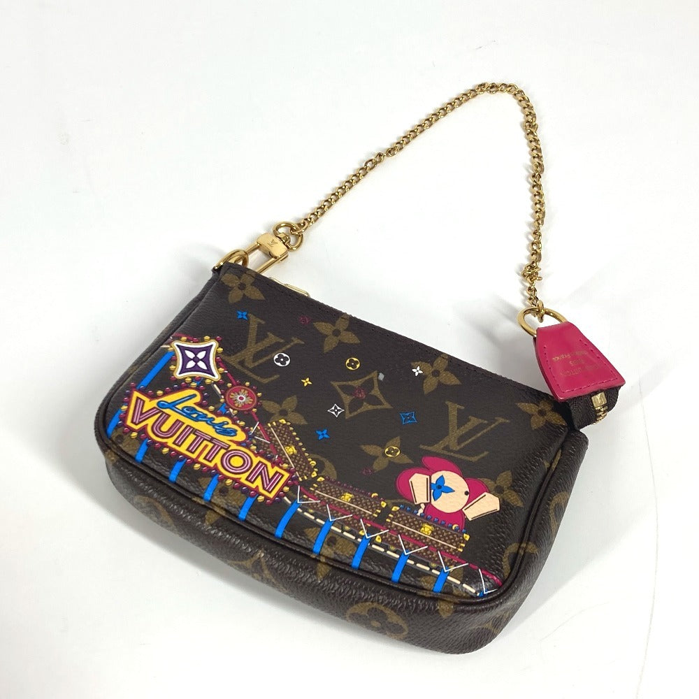 LOUIS VUITTON Handbag M69752 Monogram canvas Brown Monogram Vivienne Mini Pochette Accessoires
