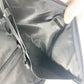 PRADA Shoulder Bag Leather / nylon black Triangle logo plate