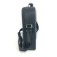 PRADA Shoulder Bag Leather / nylon black Triangle logo plate