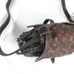 LOUIS VUITTON Shoulder Bag M95227 Monogram Mini-LinCanvas Brown Monogram mini run Saumur 30 Women Used Authentic