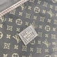 LOUIS VUITTON Shoulder Bag M95227 Monogram Mini-LinCanvas Brown Monogram mini run Saumur 30 Women Used Authentic