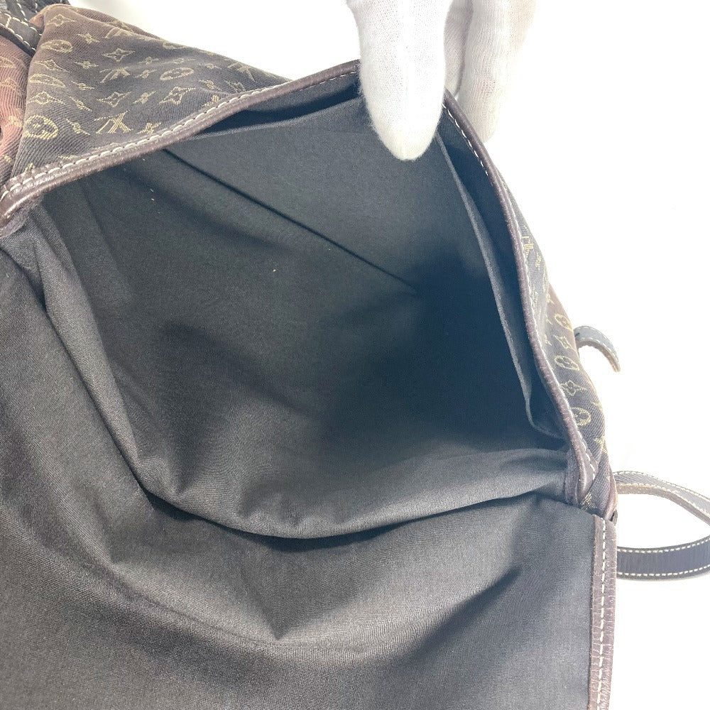 LOUIS VUITTON Shoulder Bag M95227 Monogram Mini-LinCanvas Brown Monogram mini run Saumur 30 Women Used Authentic