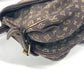 LOUIS VUITTON Shoulder Bag M95227 Monogram Mini-LinCanvas Brown Monogram mini run Saumur 30 Women Used Authentic