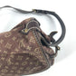 LOUIS VUITTON Shoulder Bag M95227 Monogram Mini-LinCanvas Brown Monogram mini run Saumur 30 Women Used Authentic