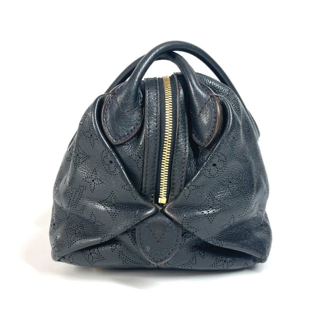 LOUIS VUITTON Shoulder Bag M93814 monogram mahina leather black Monogram Mahina Galatea PM