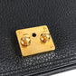 LOUIS VUITTON Long Wallet Purse Calf leather black