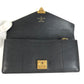 LOUIS VUITTON Long Wallet Purse Calf leather black