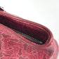 CELINE Shoulder Bag PVC / Leather Red type logo Sulky
