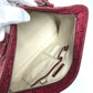 CELINE Shoulder Bag PVC / Leather Red type logo Sulky