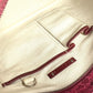 CELINE Shoulder Bag PVC / Leather Red type logo Sulky