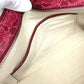 CELINE Shoulder Bag PVC / Leather Red type logo Sulky