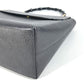 GUCCI Handbag 001・1118 leather gray vintage Bamboo