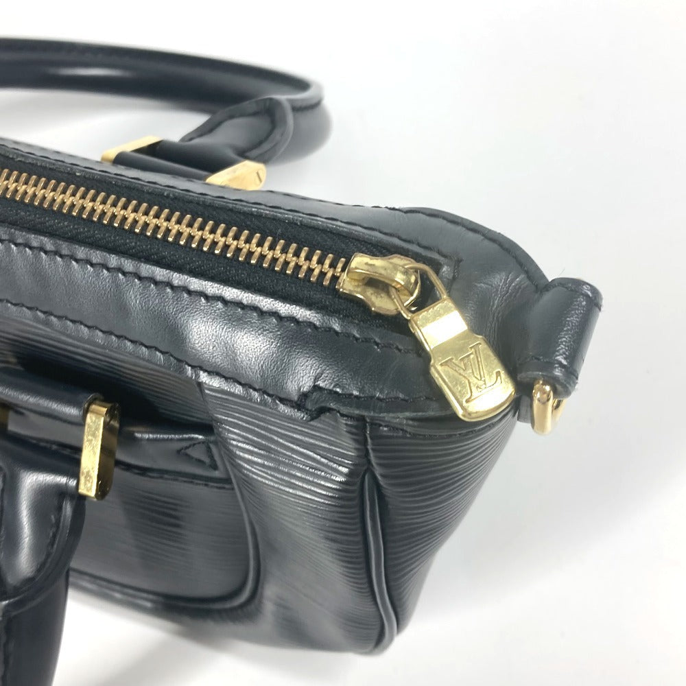LOUIS VUITTON Handbag M58912 Epi Leather black Epi Dhanura PM Dhanura PM