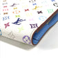 LOUIS VUITTON Long Wallet Purse M93749 Monogram multicolor canvas blue Monogram multicolor Portefeuille Ansolit