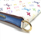 LOUIS VUITTON Long Wallet Purse M93749 Monogram multicolor canvas blue Monogram multicolor Portefeuille Ansolit