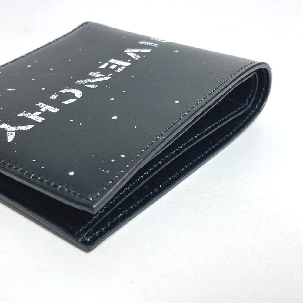 GIVENCHY Folded wallet leather black logo wallet